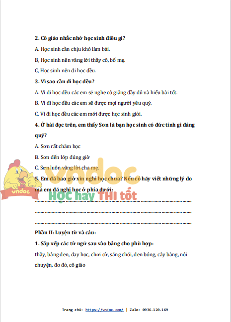 bai tap cuoi tuan tieng viet lop 2 chan troi sang tao tuan 9 nang cao 4*522443