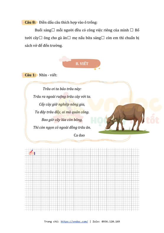 bai tap cuoi tuan tieng viet lop 3 nang cao tuan 9 ket noi tri thuc h2*522334