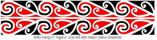 Trong nghệ thuật trang trí