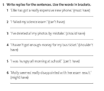 Friends Global 11 Workbook Unit 5 5D Grammar