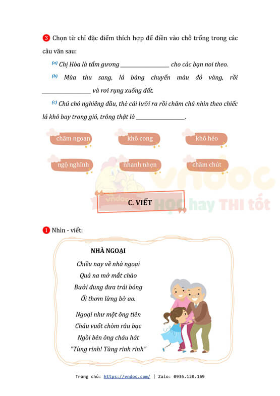 bai tap cuoi tuan tieng viet lop 3 nang cao tuan 10 ket noi tri thuc h3*527055