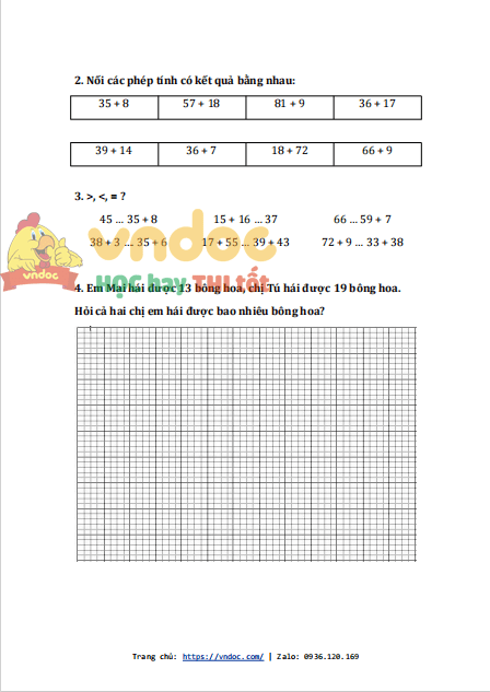 bai tap cuoi tuan toan lop 2 canh dieu tuan 10 2*526754