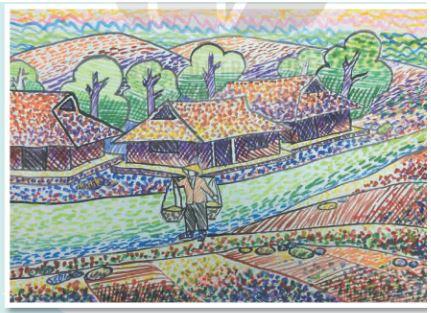 Giải Mĩ thuật 4 Kết nối tri thức chủ đề 3: Cảnh đẹp quê hương