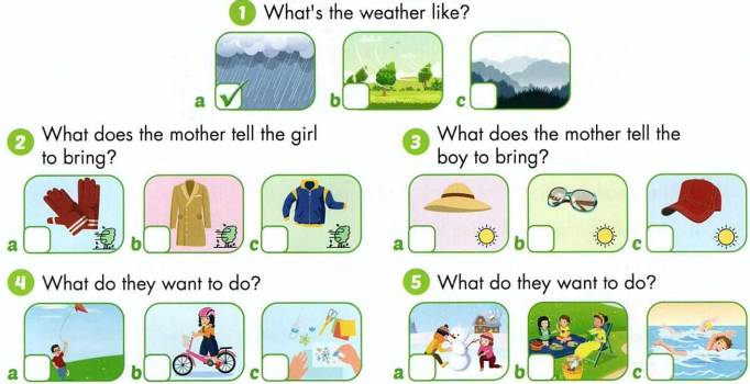 Tiếng Anh 4 i-Learn Smart Start Unit 3 Review and Practice