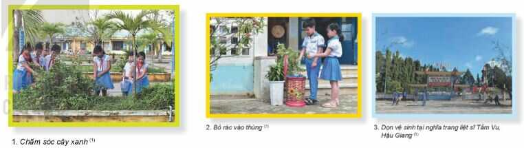 Giải Mĩ thuật 4 Kết nối tri thức chủ đề 7: Môi trường xanh - sạch - đẹp