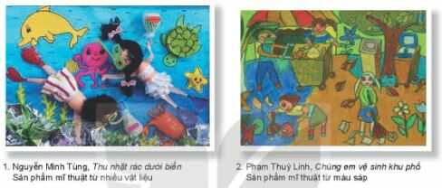 Giải Mĩ thuật 4 Kết nối tri thức chủ đề 7: Môi trường xanh - sạch - đẹp