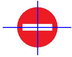 Biển cấm đi ngược chiều