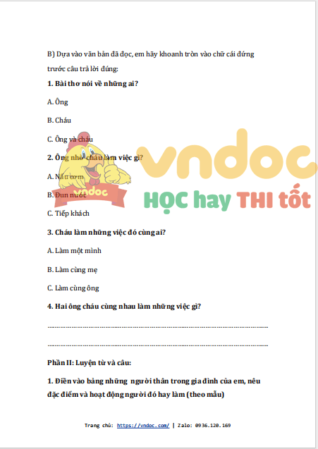 bai tap cuoi tuan tieng viet lop 2 ket noi tri thuc tuan 11 nang cao 2*531135