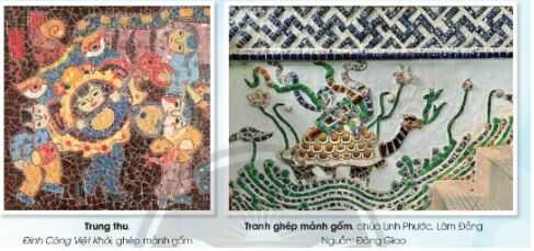 Giải Mĩ thuật 4 Chân trời bản 2 bài 6: Tranh ghép mảnh