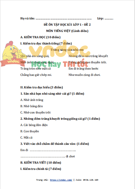 de thi hoc ki 1 lop 1 mon tieng viet sach canh dieu de 2 1*531740