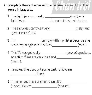 Friends Global 11 Workbook Unit 3 3E Word Skills