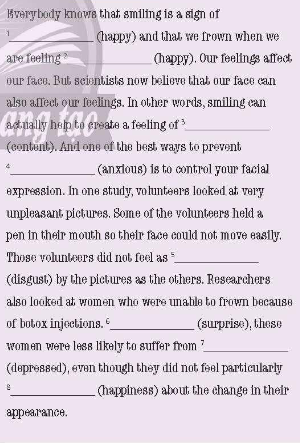 Friends Global 11 Workbook Unit 3 3E Word Skills