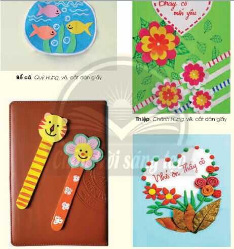 Giải Mĩ thuật 4 Chân trời bản 2 bài 14: Món quà tri ân