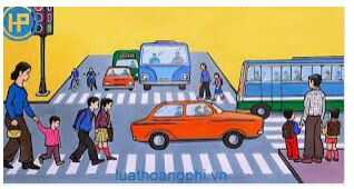 Giải Mĩ thuật 4 Chân trời bản 2 bài 16: Thông điệp về an toàn giao thông