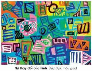 Giải Mĩ thuật 4 Chân trời bản 2 bài 9: Hình và sự biến thể