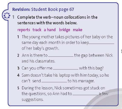 Friends Global 11 Workbook Unit 5 5F Reading