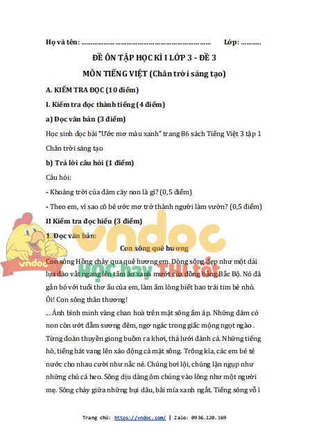 de thi hoc ki 1 lop 3 mon tieng viet sach chan troi sang tao de 3 1*535102