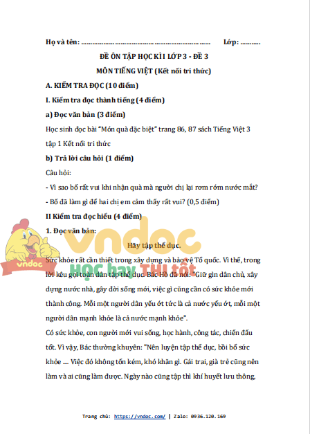de thi hoc ki 1 lop 3 mon tieng viet sach ket noi tri thuc de 3 1*535146