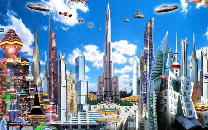 Viết đoạn văn về vương quốc Tương Lai theo tưởng tượng của em