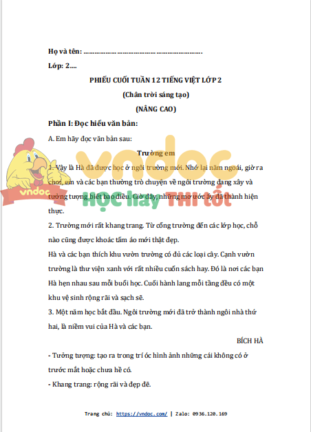 phieu bai tap cuoi tuan lop 2 tuan 12 1*534840