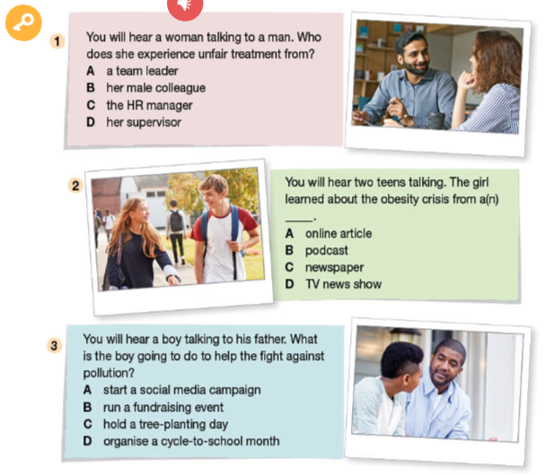 Tiếng Anh 11 Bright Workbook Unit 6 6c Listening