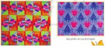 Giải Mĩ thuật 4 Cánh diều bài 5: Trang trí vải hoa