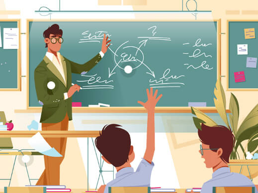 Tả thầy giáo lớp 5