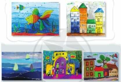 Giải Mĩ thuật 4 Cánh diều bài 9: Cùng nhau ôn tập học kì I