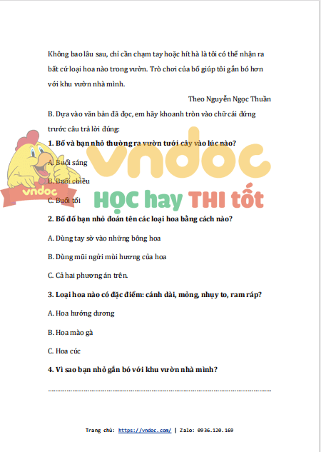 bai tap cuoi tuan tieng viet lop 2 ket noi tri thuc tuan 13 nang cao 2*538290