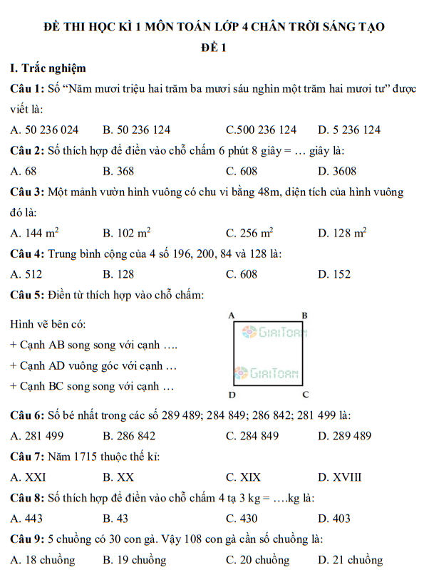 de kiem tra cuoi ki 1 mon toan lop 4 sach moi h3*539839
