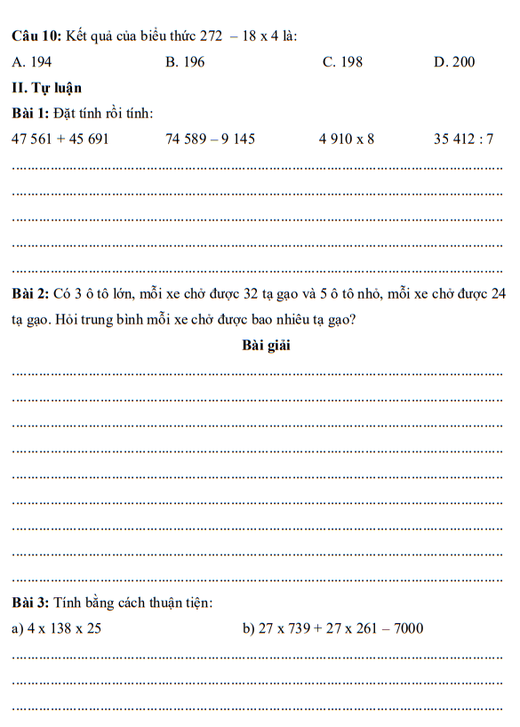 de kiem tra cuoi ki 1 mon toan lop 4 sach moi h4*539837