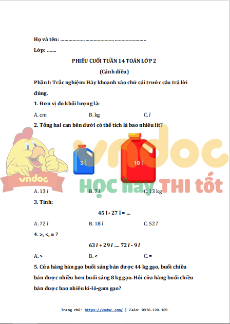 bai tap cuoi tuan toan lop 2 canh dieu tuan 14 1*540652