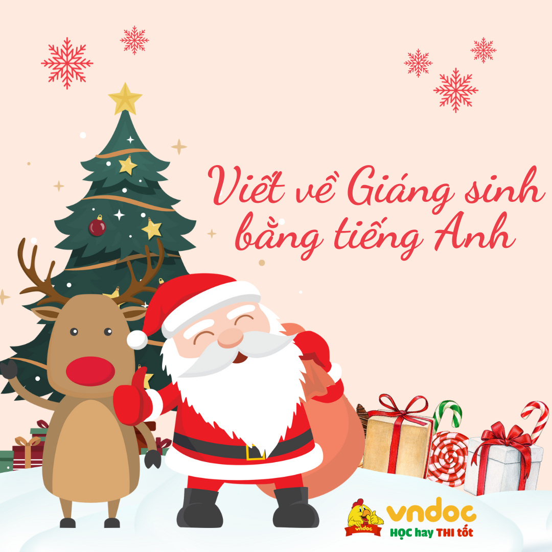 Viết về Giáng sinh bằng tiếng Anh