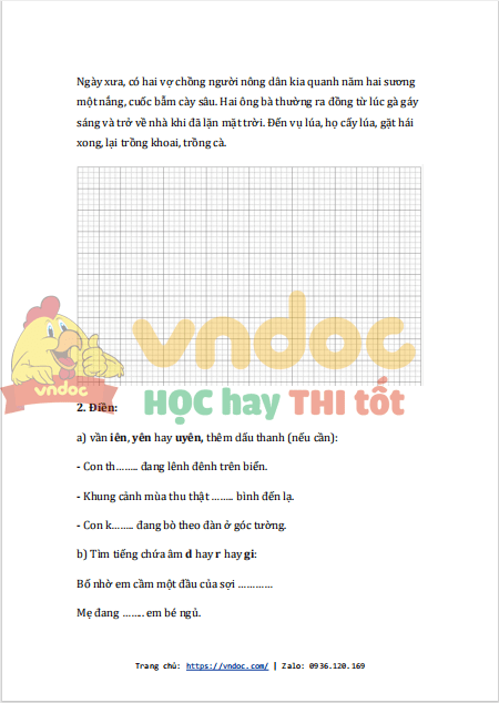 bai tap cuoi tuan tieng viet lop 2 ket noi tri thuc tuan 14 nang cao 2*542008