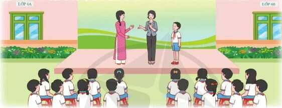 HĐTN lớp 4 trang 55 Sinh hoạt dưới cờ