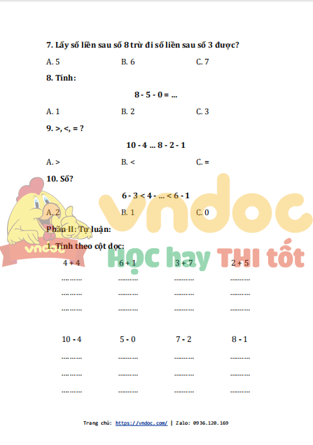 bai tap cuoi tuan toan lop 1 canh dieu tuan 15 nang cao 2*545124