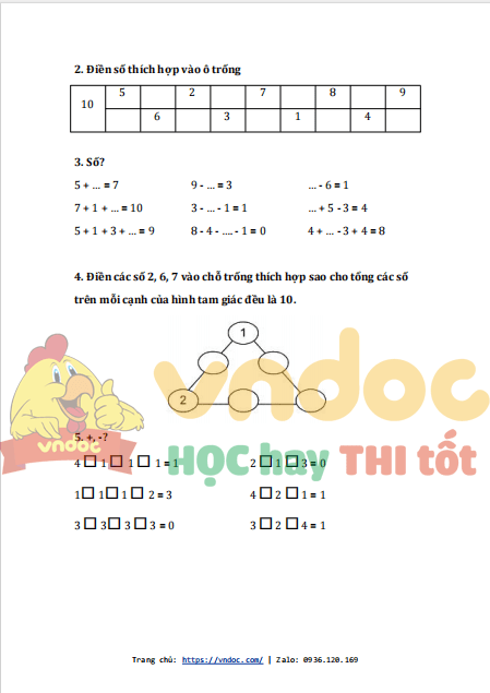 bai tap cuoi tuan toan lop 1 chan troi sang tao tuan 15 nang cao 2*545159