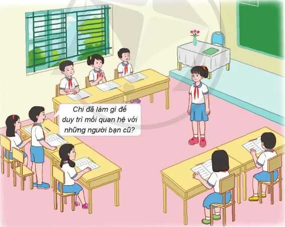 SINH HOẠT LỚP: TỌA ĐÀM THEO CHỦ ĐỀ PHÁT TRIỂN QUAN HỆ VỚI BẠN BÈ