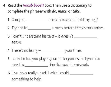 Friends Global 11 Workbook Unit 4 4E Word Skills