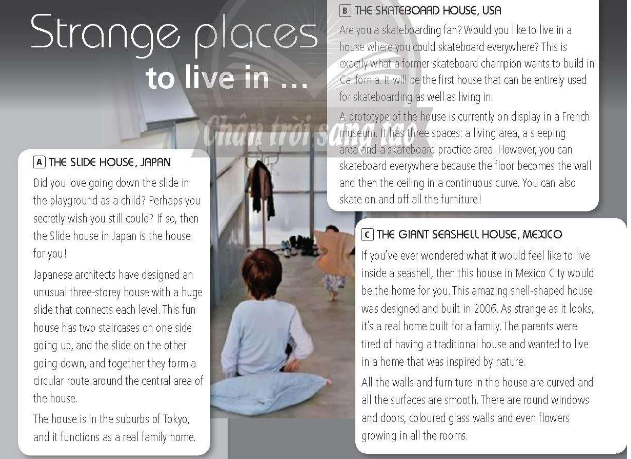 Friends Global 11 Workbook Unit 4 4F Reading