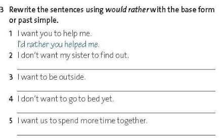 Friends Global 11 Workbook Unit 4 4H Writing