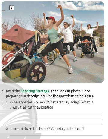 Friends Global 11 Workbook Unit 3 3G Speaking