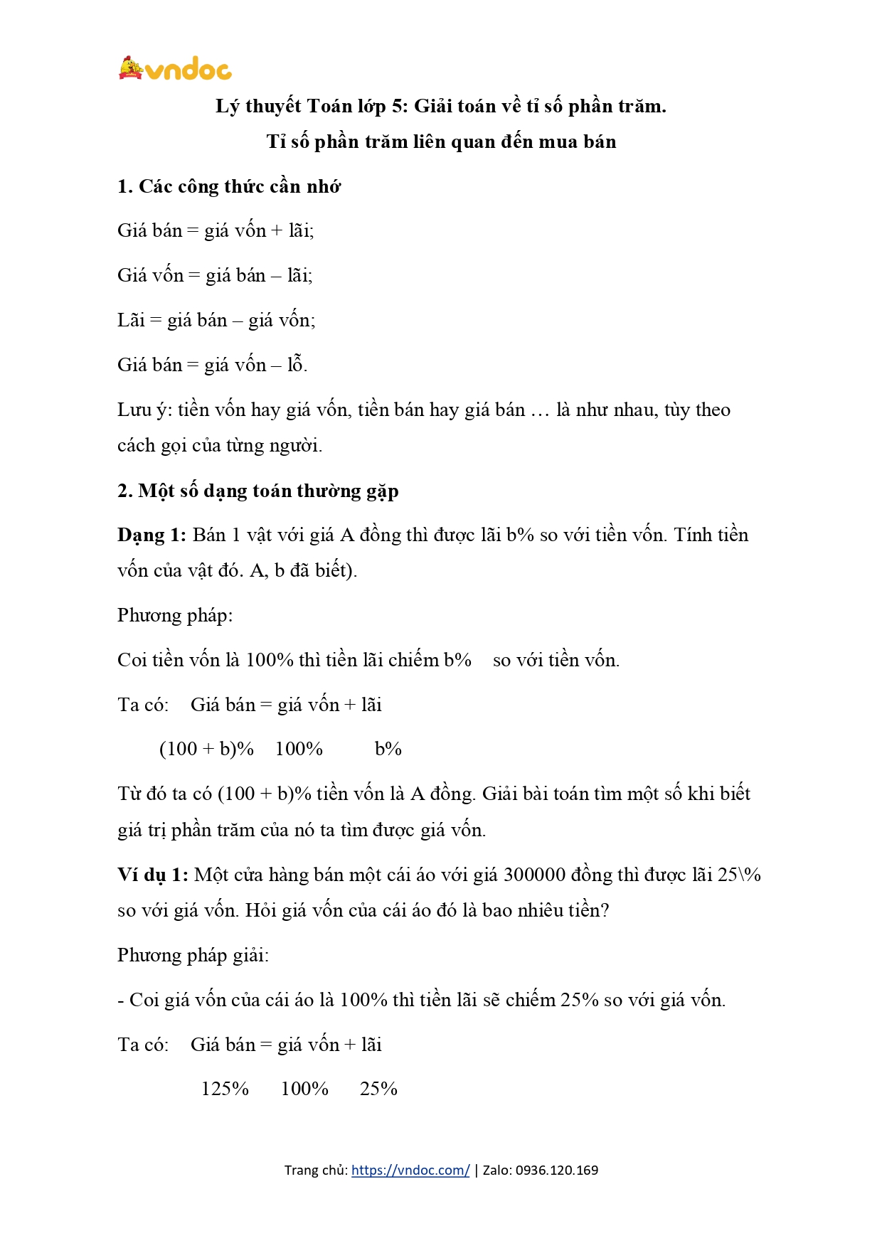 ly thuyet giai toan ve ti so phan tram ti so phan tram lien quan den mua ban h1*549511