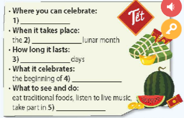 Tiếng Anh 8 Unit 4 Progress check trang 66 67