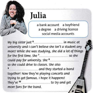 Workbook tiếng Anh 8 unit 5 Vocabulary trang 32 Friends plus