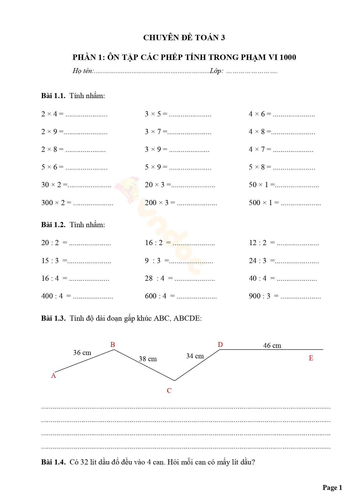 bai tap toan lop 3 on tap phep tinh trong pham vi 1000 h1*556682