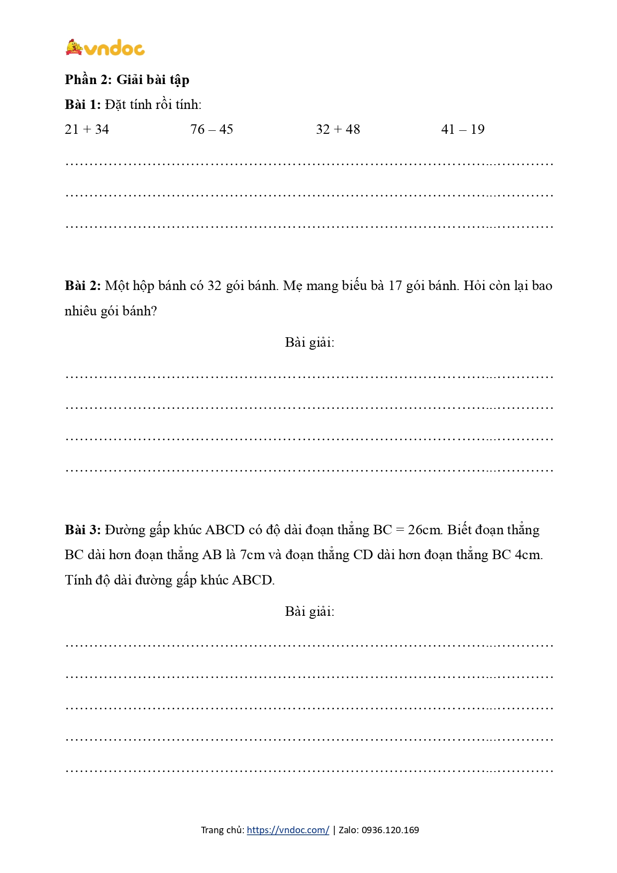 bai tap cuoi tuan toan lop 2 chan troi sang tao tuan 17 h2*557164