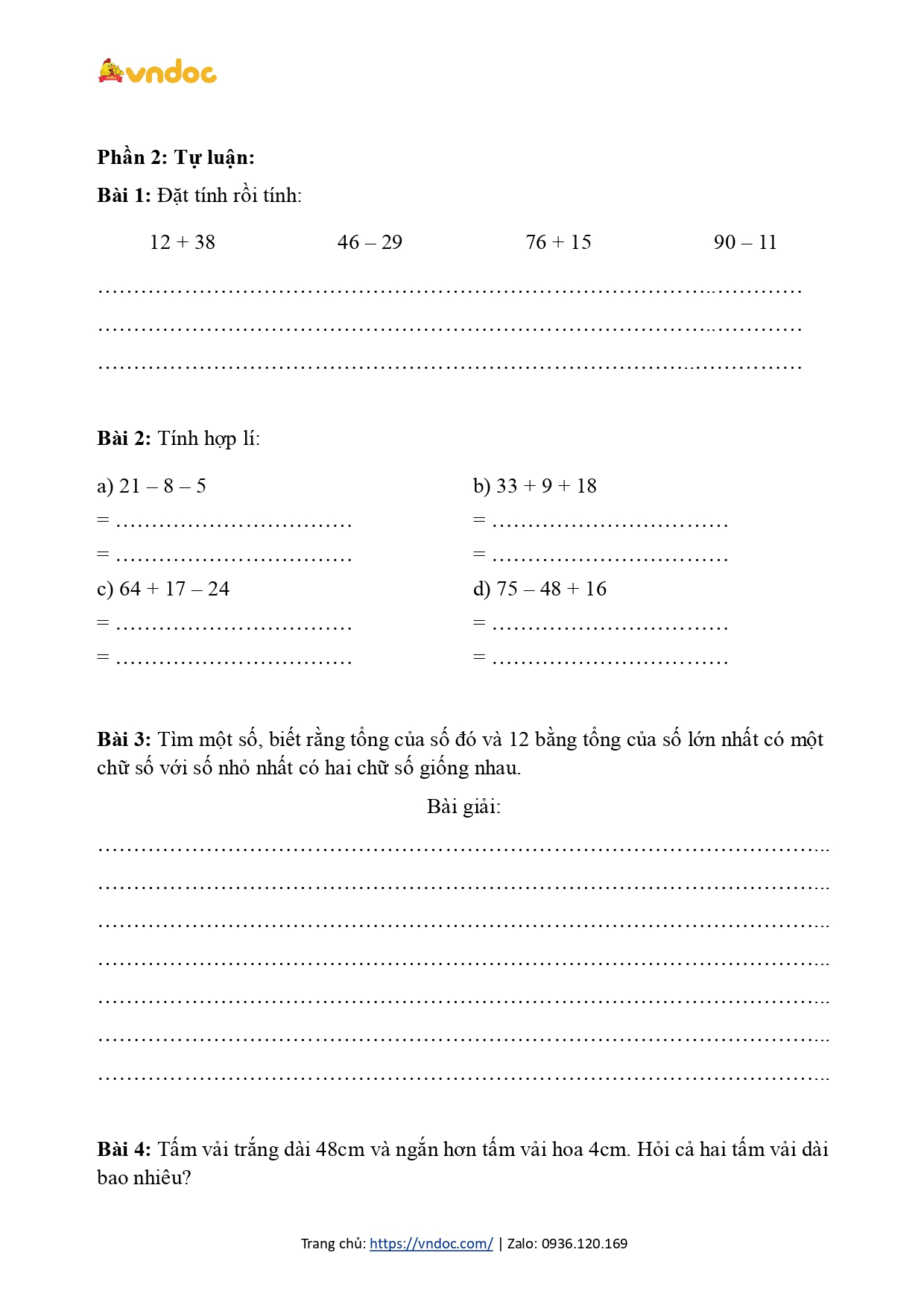 de kiem tra cuoi tuan toan lop 2 tuan 17 co ban h1*557110