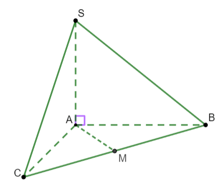 Góc giữa đường thẳng và mặt phẳng. Góc nhị diện Cánh Diều