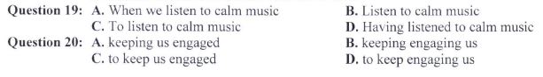 Đề thi THPT Quốc gia môn Tiếng Anh